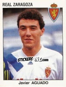 Figurina Javier Aguado - Liga Spagnola 1993-1994 - Panini