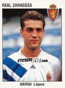 Cromo Sergi López - Liga Spagnola 1993-1994 - Panini