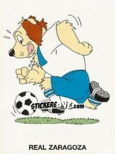 Sticker Mascota - Liga Spagnola 1993-1994 n. 354 - Panini