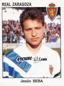 Cromo Jesús Seba - Liga Spagnola 1993-1994 n. 360 - Panini