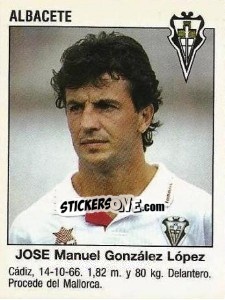 Figurina José Manuel González López (Albacete)