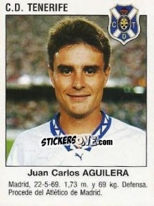 Sticker Juan Carlos Aguilera Martín (C.D. Tenerife)