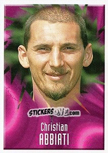 Sticker Christian Abbiati - Noi Campioni 2001-2002 n. 1 - Panini
