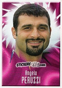 Sticker Angelo Peruzzi - Noi Campioni 2001-2002 n. 8 - Panini