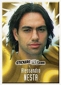 Sticker Alessandro Nesta - Noi Campioni 2001-2002 n. 36 - Panini