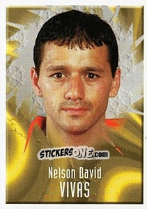 Sticker Nelson David Vivas - Noi Campioni 2001-2002 n. 47 - Panini