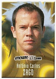 Sticker António Carlos Zago - Noi Campioni 2001-2002 n. 48 - Panini