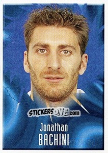 Sticker Jonathan Bachini - Noi Campioni 2001-2002 n. 56 - Panini