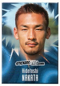 Sticker Hidetoshi Nakata - Noi Campioni 2001-2002 n. 84 - Panini