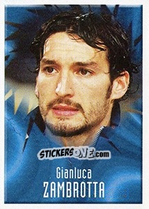 Sticker Gianluca Zambrotta - Noi Campioni 2001-2002 n. 97 - Panini