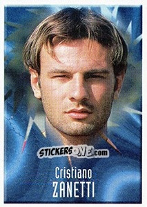 Sticker Cristiano Zanetti - Noi Campioni 2001-2002 n. 98 - Panini