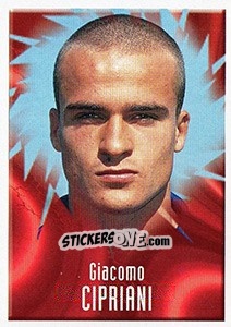 Sticker Giacomo Cipriani - Noi Campioni 2001-2002 n. 107 - Panini