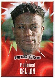 Sticker Mohamed Kallon - Noi Campioni 2001-2002 n. 120 - Panini