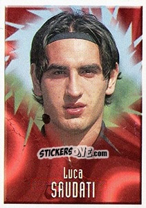 Sticker Luca Saudati - Noi Campioni 2001-2002 n. 133 - Panini