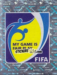 Sticker FIFA - My game is fair play - FIFA World Cup Brazil 2014. Platinum edition n. 1 - Panini