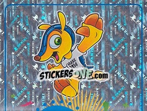 Figurina Official Mascot - FIFA World Cup Brazil 2014. Platinum edition - Panini