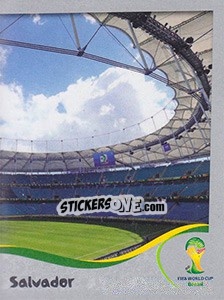 Sticker Arena Fonte Nova - Salvador - FIFA World Cup Brazil 2014. Platinum edition n. 29 - Panini