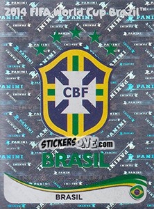 Sticker Badge - FIFA World Cup Brazil 2014. Platinum edition n. 32 - Panini
