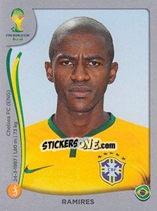 Cromo Ramires - FIFA World Cup Brazil 2014. Platinum edition - Panini