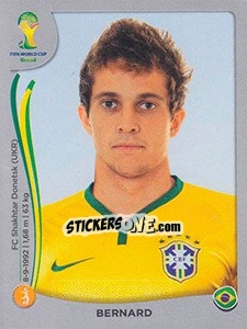 Figurina Bernard - FIFA World Cup Brazil 2014. Platinum edition - Panini