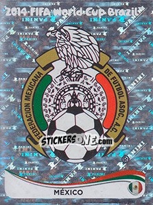 Sticker Badge - FIFA World Cup Brazil 2014. Platinum edition n. 70 - Panini