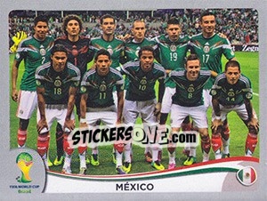 Sticker Team - FIFA World Cup Brazil 2014. Platinum edition - Panini
