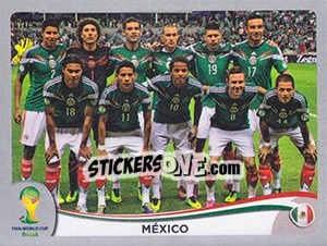 Sticker Team - FIFA World Cup Brazil 2014. Platinum edition n. 71 - Panini