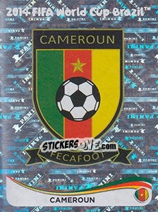 Cromo Badge - FIFA World Cup Brazil 2014. Platinum edition - Panini