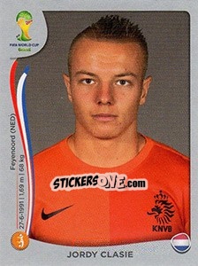 Sticker Jordy Clasie