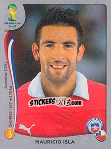 Sticker Mauricio Isla