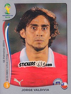 Sticker Jorge Valdivia