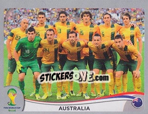 Cromo Team - FIFA World Cup Brazil 2014. Platinum edition - Panini