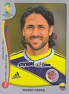 Cromo Mario Yepes