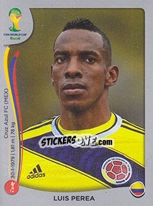 Cromo Luis Perea - FIFA World Cup Brazil 2014. Platinum edition - Panini