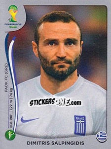 Sticker Dimitris Salpingidis