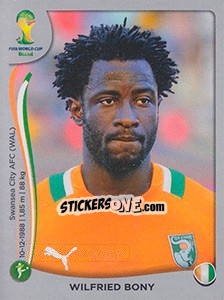 Cromo Wilfried Bony