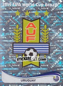 Sticker Badge - FIFA World Cup Brazil 2014. Platinum edition n. 260 - Panini