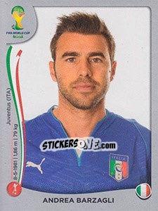 Figurina Andrea Barzagli