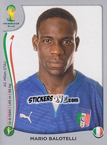 Figurina Mario Balotelli