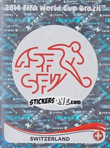 Sticker Badge - FIFA World Cup Brazil 2014. Platinum edition n. 336 - Panini