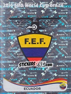 Sticker Badge - FIFA World Cup Brazil 2014. Platinum edition n. 355 - Panini