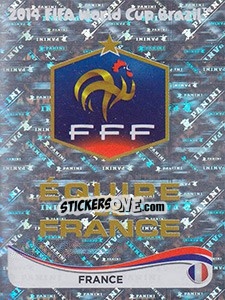 Sticker Badge - FIFA World Cup Brazil 2014. Platinum edition n. 374 - Panini