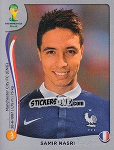 Cromo Samir Nasri