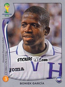 Sticker Boniek Garcia