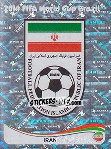 Sticker Badge - FIFA World Cup Brazil 2014. Platinum edition n. 450 - Panini
