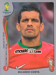 Sticker Ricardo Costa - FIFA World Cup Brazil 2014. Platinum edition - Panini