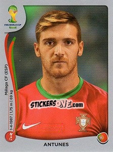 Cromo Antunes - FIFA World Cup Brazil 2014. Platinum edition - Panini