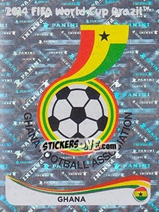 Sticker Badge - FIFA World Cup Brazil 2014. Platinum edition n. 526 - Panini