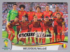 Sticker Team - FIFA World Cup Brazil 2014. Platinum edition n. 565 - Panini