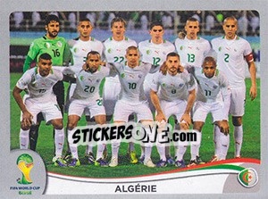 Sticker Team - FIFA World Cup Brazil 2014. Platinum edition - Panini